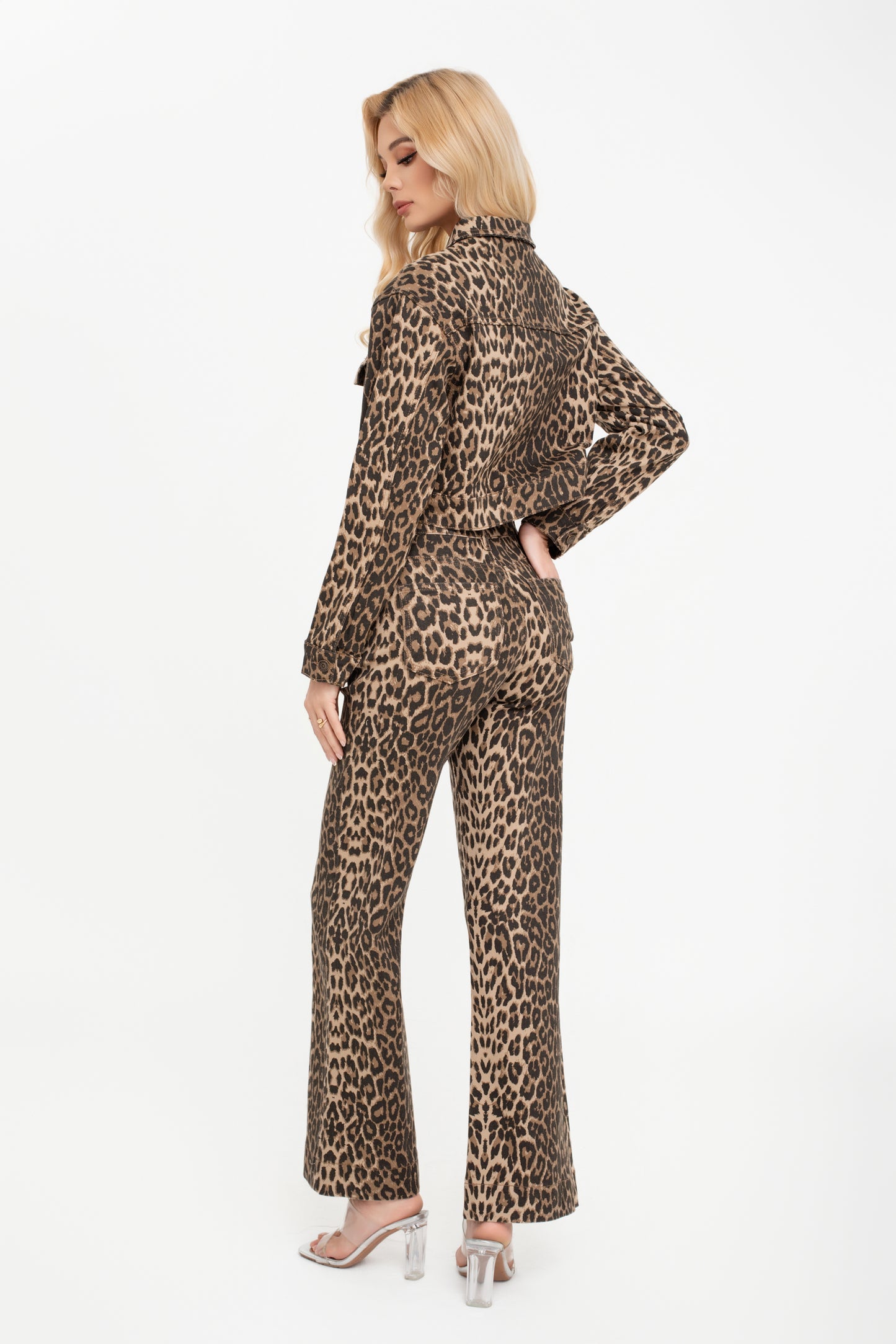 GIACCA LEOPARDATA