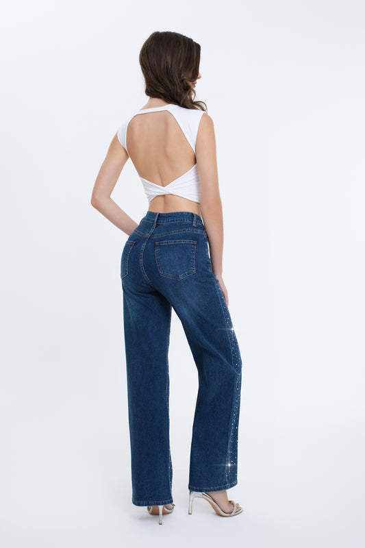Jeans brillantini