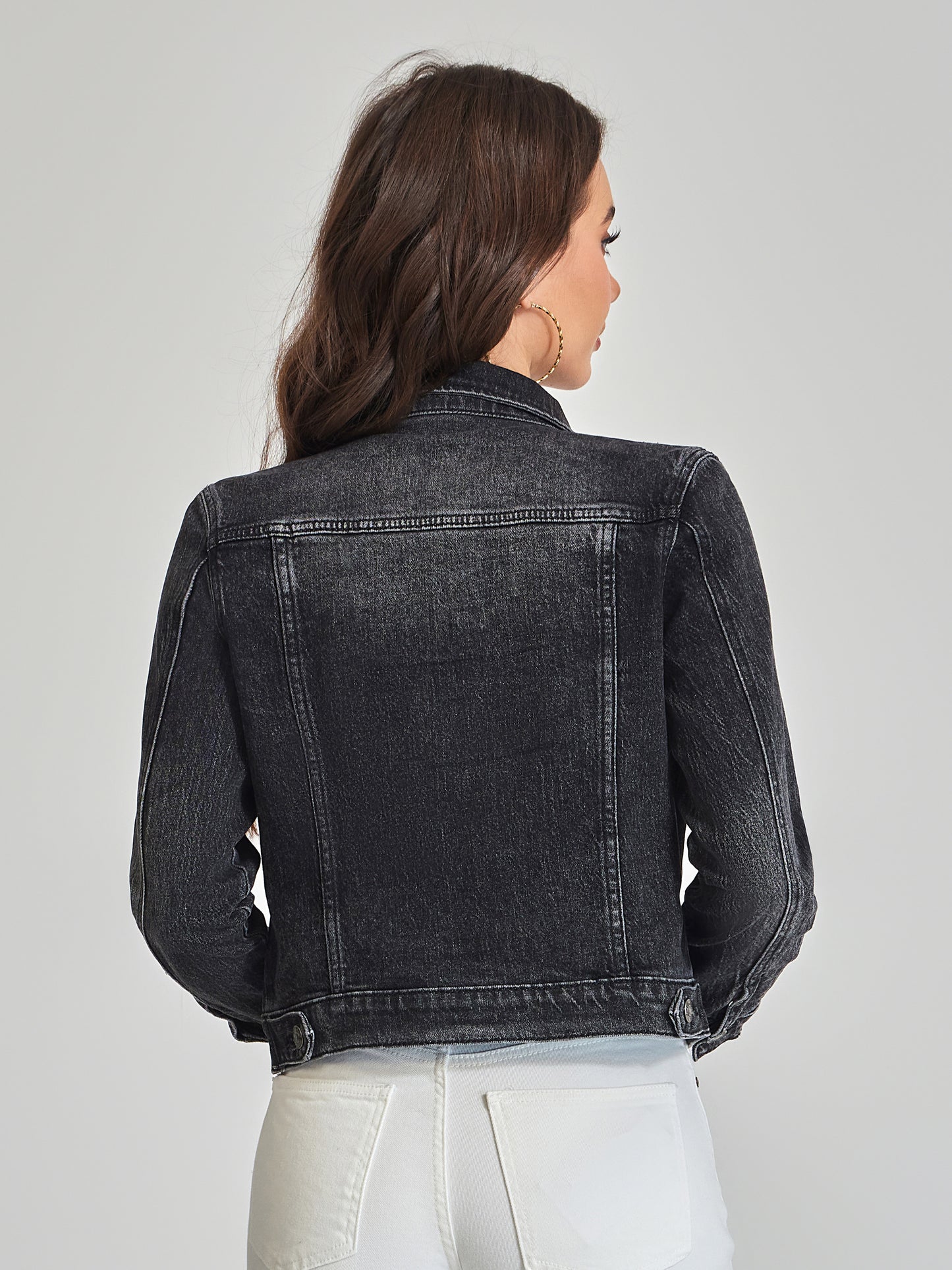 GIACCA DI JEANS CON TASCHE