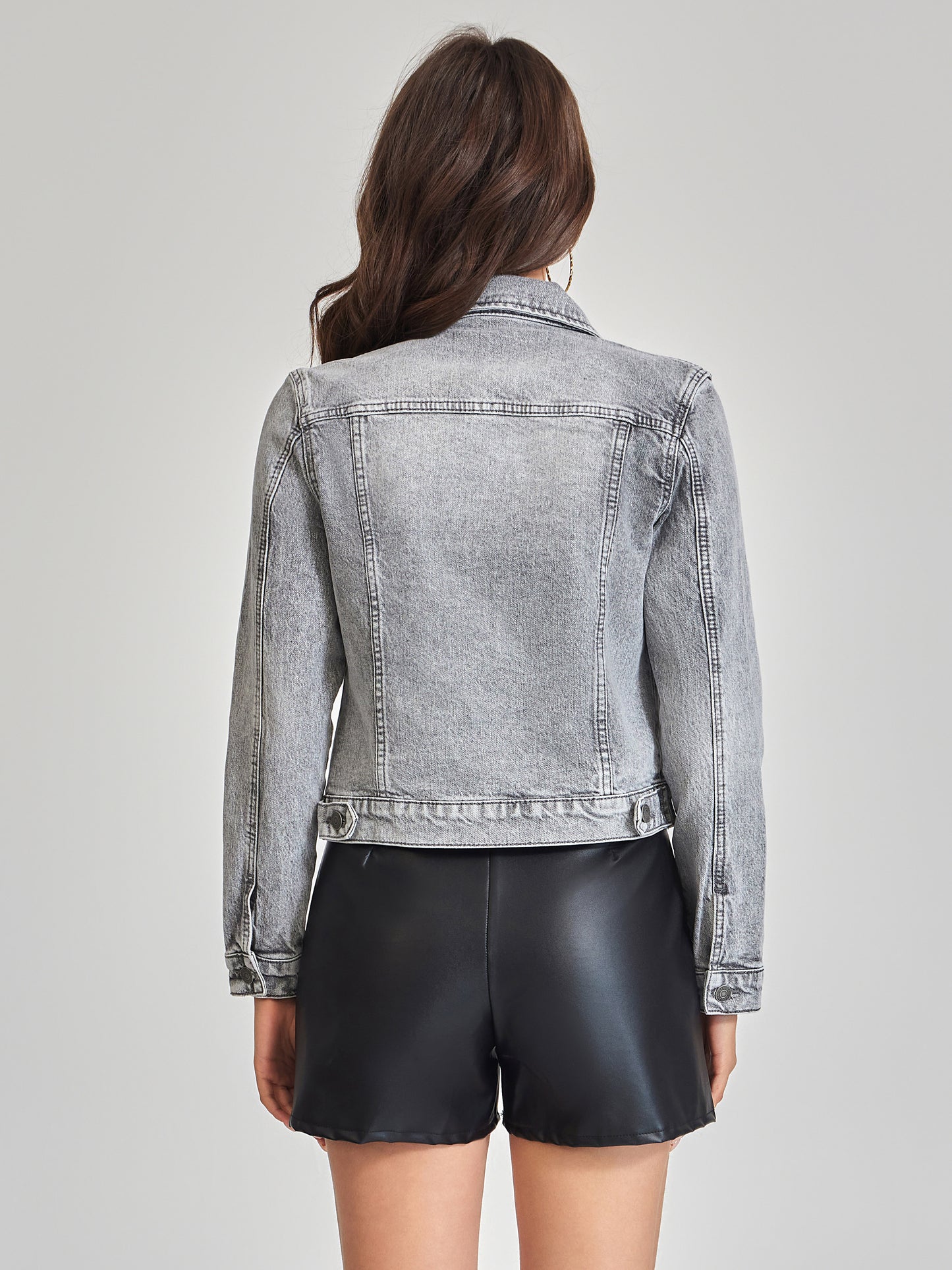 GIACCA DI JEANS CON TASCHE