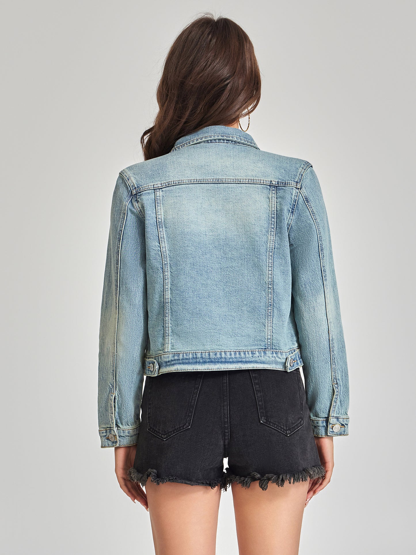 GIACCA DI JEANS CON TASCHE