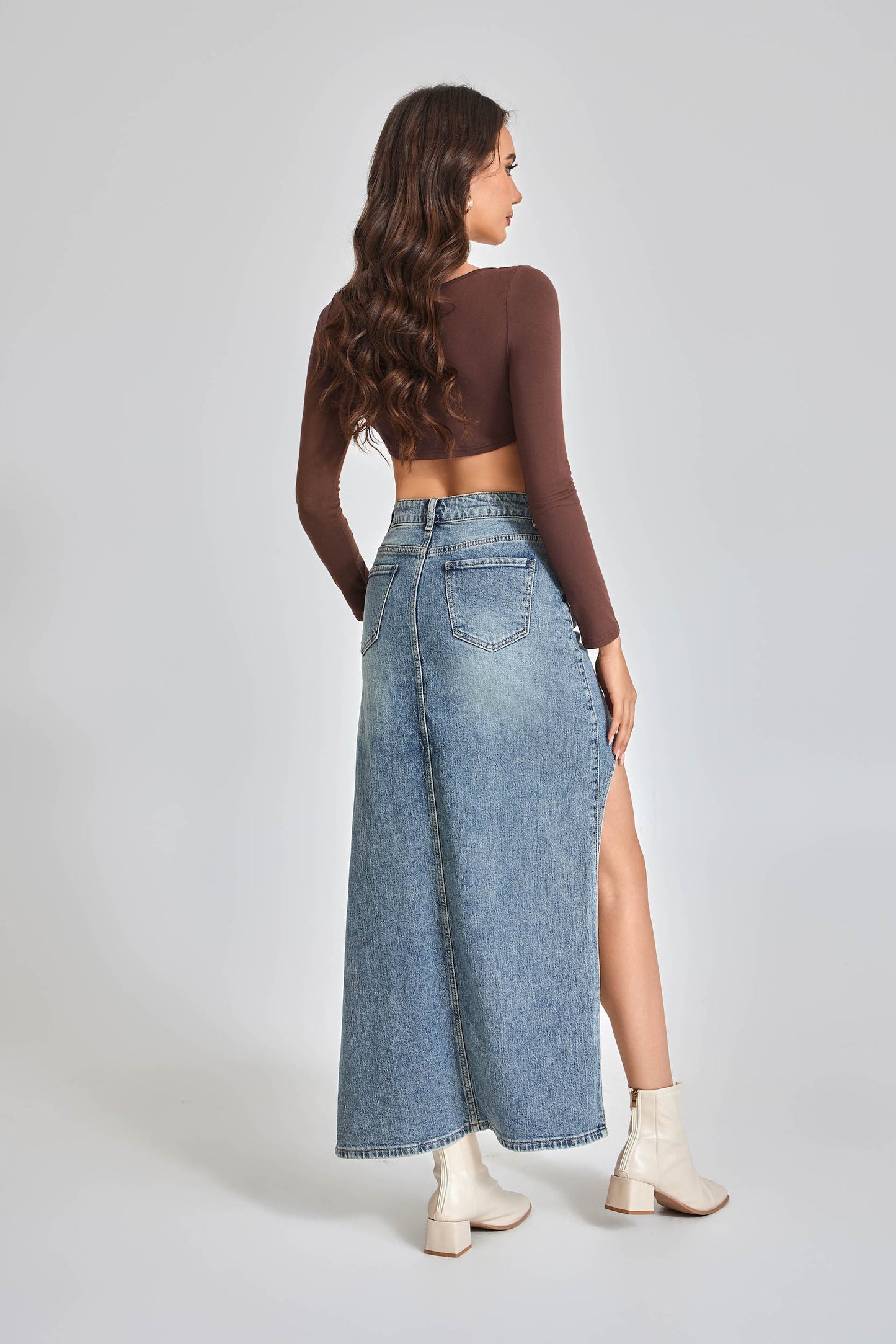 GONNA JEANS ASSIMETRICA
