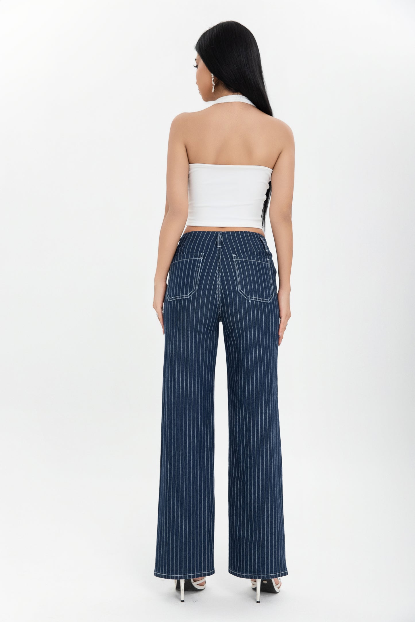 Jeans righe