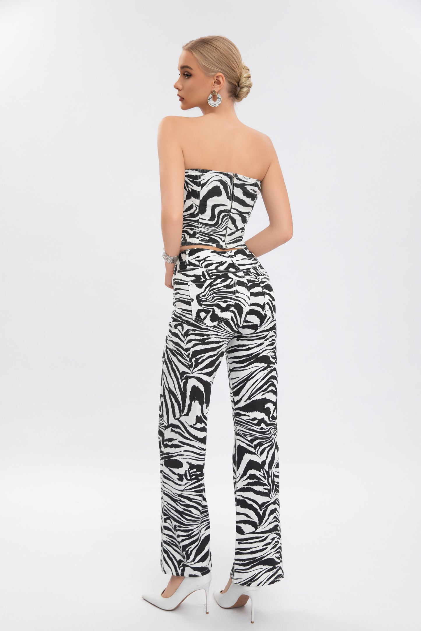 Jeans zebrato